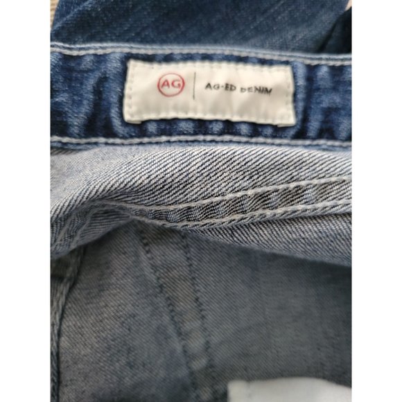 AG Adriano Goldschmied Women The Ex-boyfriend Japanese fabric slim jean size 30 - Picture 7 of 12